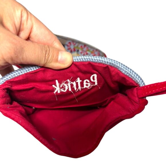 Vintage LL Bean Needlepoint Train "Patrick" Embroidered Christmas Stocking 16" - Picture 4 of 7